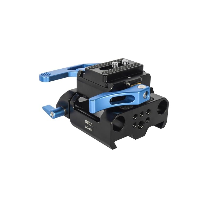 SIRUI Universal Camera Base Plate with Dual 15mm Rod Rail