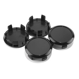 HowioZil 4Pcs 57mm(2.23in) Wheel Center Caps Wheel Rims Replacement Black Hub Caps, Prius Rim Caps