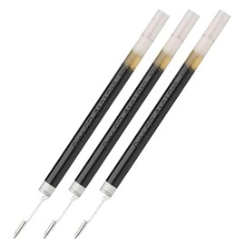 Pentel LR10 Energel Pen Refills - 1.0mm Ball - Metal Tip - Black Ink - Set of 3 - LR10-A