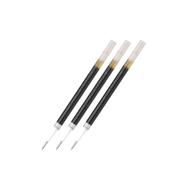 Pentel LR10 Energel Pen Refills - 1.0mm Ball - Metal