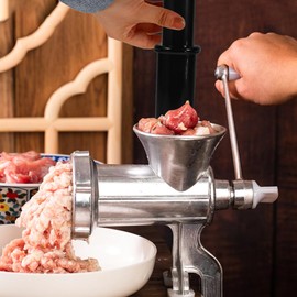 SAFIGLE Tappo universale per tritacarne in robusto ricambio per tritacarne Lem, facile da pulire, versatile per carne e verdure