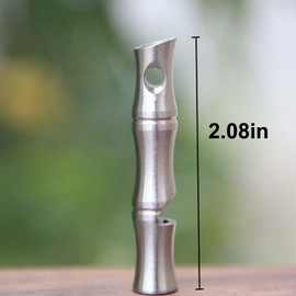 SRRPSPIGEON Stainless Steel Whistle for Racing Pigeon Training Bird Training Flute for Pigeons Doves Parrot Training Playing