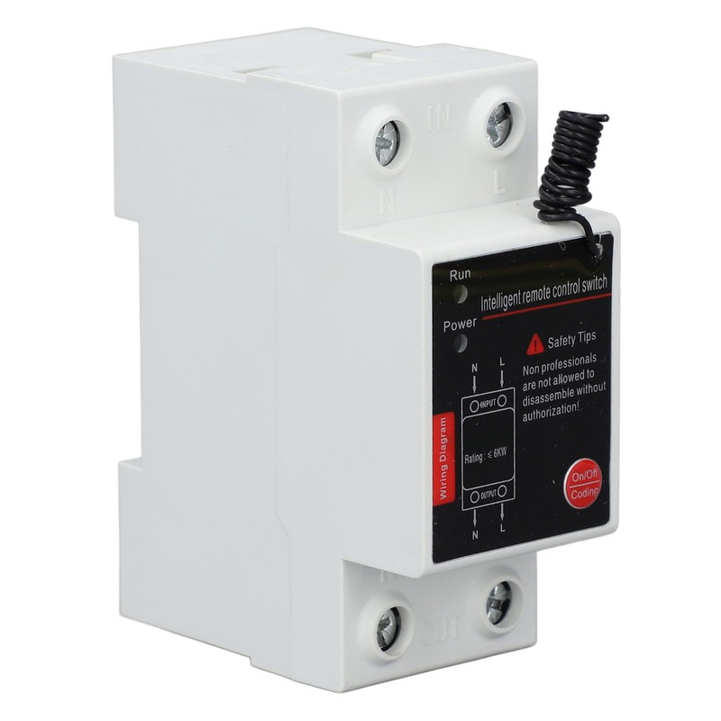 Remote Control Switch 1KM Range Single Phase Intelligent Power Switch