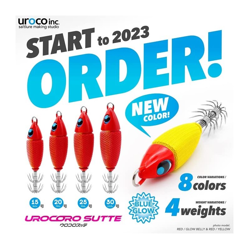 Uroko Koro Sutte No. 15 #008 Red Yellow