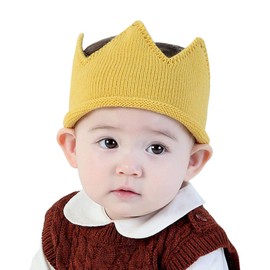 Gearmax Baby Crown Knitted Hat,Birthday Party Newborn Baby Gift Hats