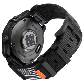 Bandletic Compatible with Garmin Instinct Watch Bands - Tactical Military Rugged Nylon Sport Quick Fit 22mm Watch Strap for Fenix E/8/7/6/5/Forerunner 965/955/945/935/745/Epix 2/Approach S70/S62/S60