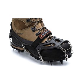 Hillsound Trail Crampon I Ice Cleat Traction System for Beginner & Experienced Winter Trail Hiking, Black, X-Large