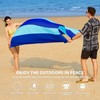 Famstar Beach Blanket Oversized Extra Large 78" X 81",Waterproof Sandproof