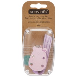 BROCHE SUJETA CHUPON "MEANINGFUL LIFE" LILA SUAVINEX