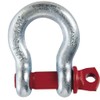 Provence Outillage 01642 Shackle, 3.2 Tons, Silver/Red