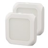 2Pcs Plug in Motion Sensor LED Night Light Plug in