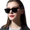 CARFIA Acetate Polarized Sunglasses for Women Small Face - AntiGlare