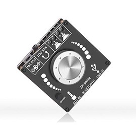 DAMGOO Mini Bluetooth Amplifier 50W+50W Dual Channel Stereo Power Output,DC 12V, Bluetooth+ AUX+ USB Input