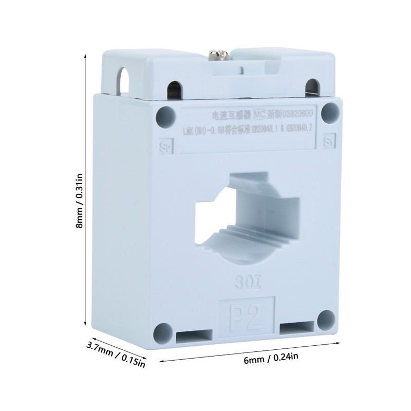 3 Pcs Bh 0.66 30φ Anti flame Plastic Bracket Current