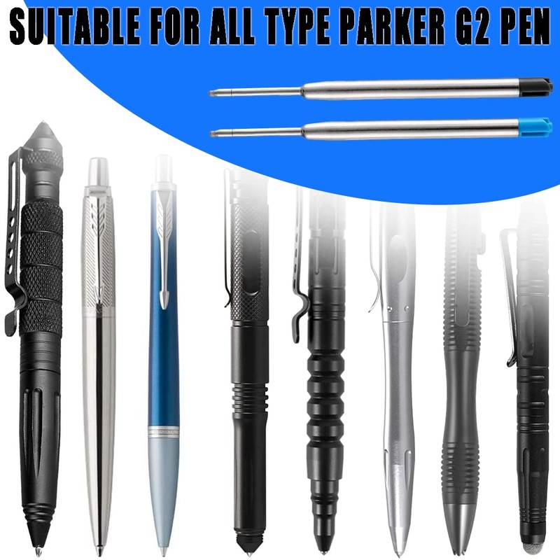 10 Pack Pen Refills Replacement Ink for Self Defense Tactical