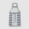 JAJU [JAJU] Drawing Dot Cotton Apron_90_Blue