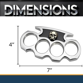 Pack of 4 Irish Brass Knuckles Decal Vinyl Sticker | Trucks, Laptops | Black | 7'' x 4''