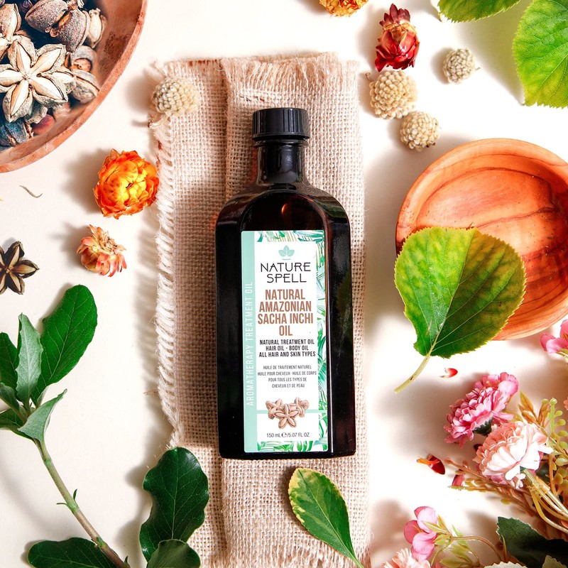 Nature Spell Sacha Inchi Treatment Oil For Hair & Body