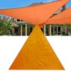 Outdoor Sun Shade Sail Triangle Canopy UV Resistant Waterproof Portable