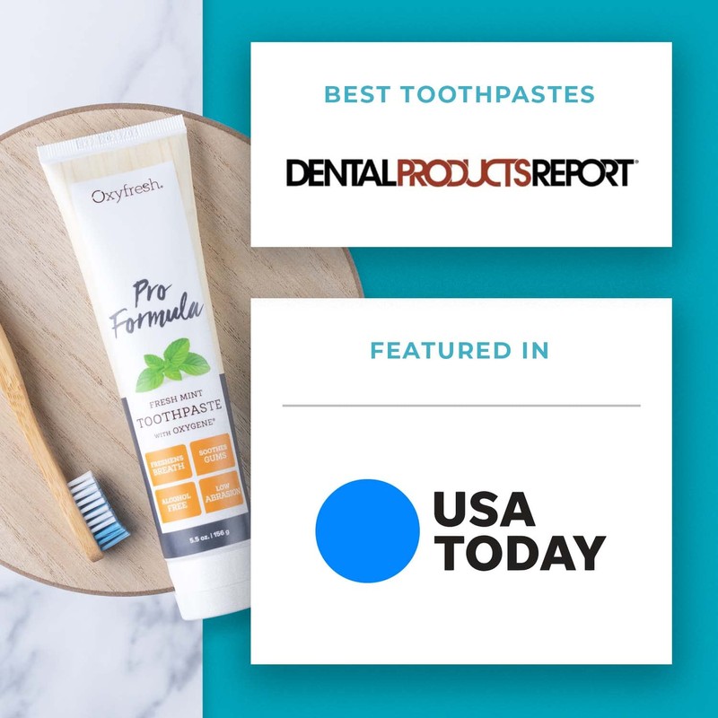 Oxyfresh Pro Formula Fresh Mint Toothpaste – Gentle Low Abrasion