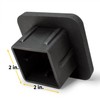 iPick Image for Jeep Gladiator Black Rubber Heavy-Duty 2" Trailer