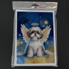 Caroline's Treasures Shih Tzu My Angel Greeting Cards Pack of