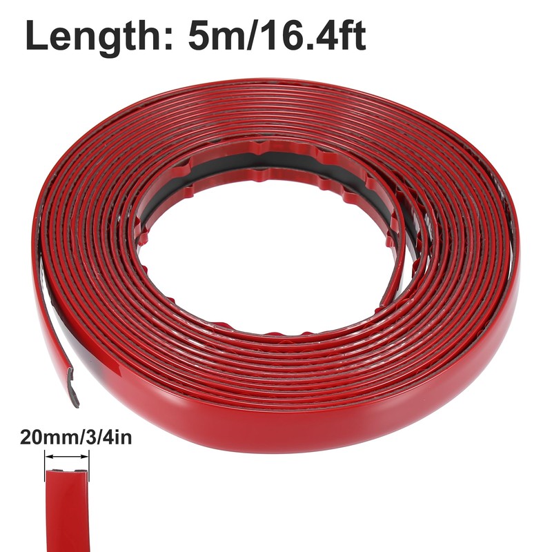 X AUTOHAUX Car Door Edge Guards Strip 3/4in 20mm Wide