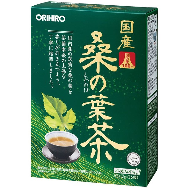 ORIHIRO Japanese Mulberry Leaf Tea 0.08 oz (2 g) x