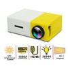 Vogueingtool YG300 Mini Pocket Projector, 1080P LCD Portable 600 Lumens