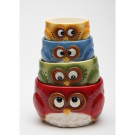 Owl Design Measuring Cup Set