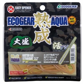Ecogear J01 Aged Aqua, Active Asiatic Straight, 3.2" (Large Sheng), Krill