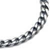 Titanium 4MM Curb Chain Link Necklace 20"
