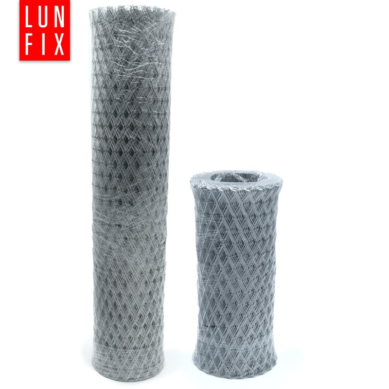 Galvanised Ribbed Expanded Metal 32 x 14 mm - 10