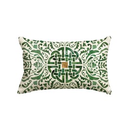 Artoid Mode Celtic Knot III St.Patrick's Day Cushion Cover, 30x50 cm Seasonal Spring Decorative Pillow Case Cover Sofa Living Room Outdoor Decor