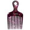 MANETURAL 14MX Long-Tooth Comb/Afro Hair Lift Combs for Women's Curls