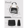 chamo Pain Bag, Clear Bag, Transparent Shoulder Bag, 2-Way, Small,