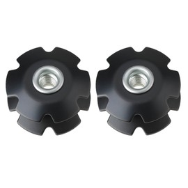 Briny River 2 Pcs Bicycle Front Fork Bowl Set Star Nuts Fit for 1 1/4 Inch Diameter Front Fork