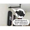 Wall Ceiling Heavy Bag Hanger Roller Mount Saving Space 44''