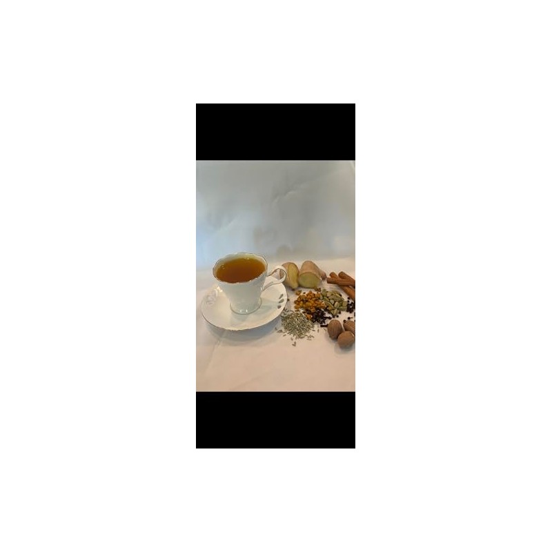 Organic Saffron Organic Ginger Herbal Tea - for better health