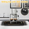 Sliding Tray for Coffee Maker, 360° Rotating Appliance Slider for