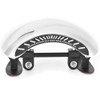 Qiilu Espejo retrovisor para motocicleta, espejo retrovisor universal para motocicleta,