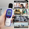 Wireless Sound Level Meter with Bluetooth: Portable Decibel Meter, App