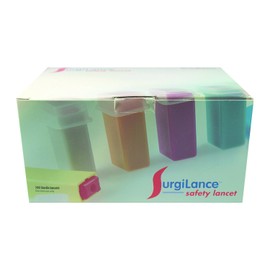 PT# SLN100 PT# # SLN100- Lancet Surgilance Yl Sterile 26G 100/Bx by, MediPurpose