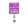 ANDGING Funny Badge Reel Holder Nurse I'm Sorry If I