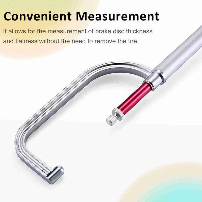 Brake Disc Measuring Tool Thickness Measuring Ruler Calipers 0 to
