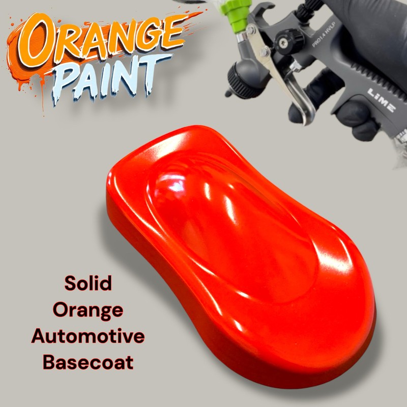 LiME LiNE Automotive Basecoat Paint (1 Pint) (Orange)