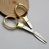 SYGELER Folding Scissors 2 Pack - Portable Travel Mini Scissors
