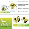 Dreyoo 3 Pieces Set Light Bulb Changer, Standard Incandescent, Floodlight