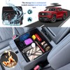 SHAOHAO for 2025 2026 Nissan Frontier Center Console Organizer Tray
