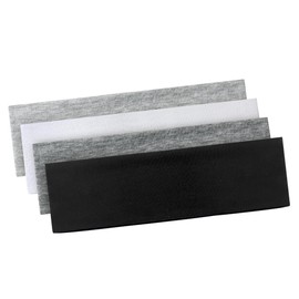 BELEVO 7cm Headband Headbands For Women Black Head Band Elastic Head Bands Soft Hair Bands For Men And Women For Sports, Yoga And Exercise (Black,White,Grey)